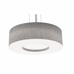 24-in 25W Montclair Pendant Light, 3-Light, E26, 120V, Gray/Black