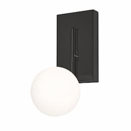 12-in 10W Metropolitan Wall Sconce, 575 lm, 120V, 3000K, Black