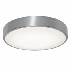 22W LED Octavia Flush Mount, 1800 lm, 120V, Selectable CCT, Aluminum