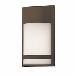 20W LED Paxton Outdoor Wall Sconce, 120V-277V, Selectable CCT, Bronze