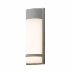 24W LED Paxton Outdoor Wall Sconce, 120V-277V, Selectable CCT, Gray