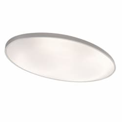 32W LED Ideal Flush Mount, 3700 lm, 120V-277V, 4000K, Satin Nickel