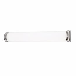 36-in 30W Palmer Vanity Light, 2200 lm, 120V-277V, CCT Select, Nickel