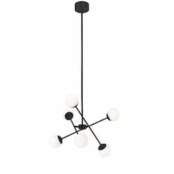 24-in 40W Pearl Pendant Light, 2723 lm, 120V, 3000K, Black