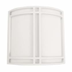 14W LED Radio City Wall Sconce, 1500 lm, 120V-277V, 4100K, White