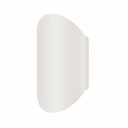 10-in 24W Remy Outdoor Sconce, 1200 lm, 120V-277V, CCT Select, White