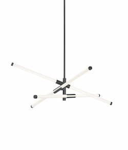 30-in 36W Rusnak Pendant Light, 2825 lm, 120V, 3000K, Black