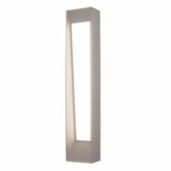 22W LED Rowan Outdoor Wall Sconce, 120V-277V, Selectable CCT, Gray