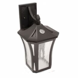 11W LED Stratford Outdoor Wall Sconce, 120V, 3000K, Black