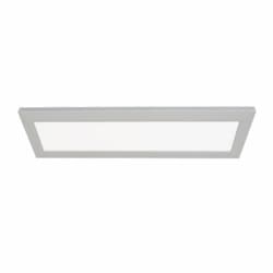 39W LED Sloane Flush Mount, 3200 lm, 120V, 3000K, Satin Nickel