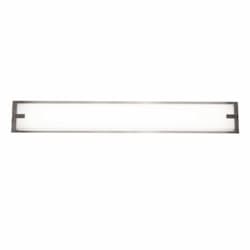 49W LED Sinclair Vanity Light, 120V-277V, Selectable CCT, Satin Nickel