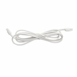 12-in Connector Cord for VRAU Series Undercabinet Lights, White