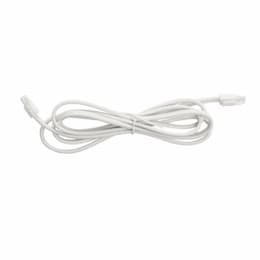 12-in Connector Cord for VRAU Series Undercabinet Lights, White