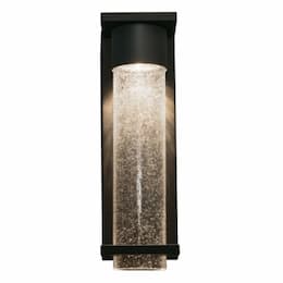 12W LED Vasari Outdoor Wall Sconce, 1200 lm, 120V, 3000K, Black