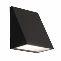 12W LED Watson Outdoor Wall Sconce, 1100 lm, 120V-277V, 3000K, Black