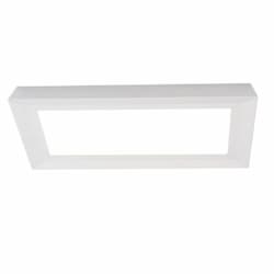 26W LED Zurich Flush Mount, 2600 lm, 120V, 3000K, White