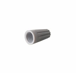 Wire Connector, Screw-On, Gray