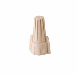 Wire Connector, Winged, Tan, Bulk