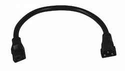 American Lighting 12-in Linking Cable for ALC2 Series LED Undercabinet Light, Black