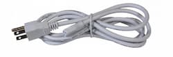 American Lighting 6-ft Grounded Power Cord For LED Complete Series, White