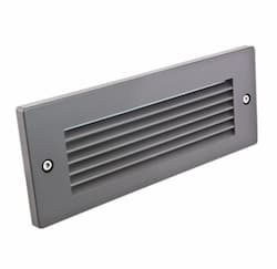 Bronze Horizontal Louver Faceplate for BB-LED Step Light Series
