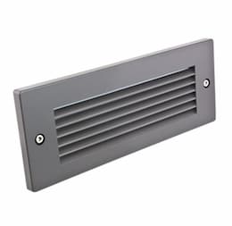 Bronze Horizontal Louver Faceplate for BB-LED Step Light Series