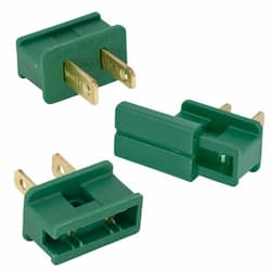 Female/Inline Connectors, Bag of 25, Green