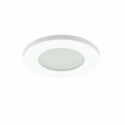 2-in Round Shower Trim for HP Series Downlights, White