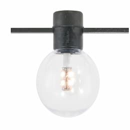 24WW LED Orbical Replacement Bulb for Festoon Light String