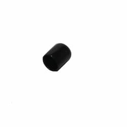 Plastic End Cap for Medium Base Light String, Commercial Grade, Black