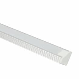 American Lighting 1M Premium 45 Aluminum Extrusion, Black