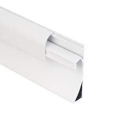 2M Baseboard Frosted Polycarbonate Lens for Extrusion, Diffuser