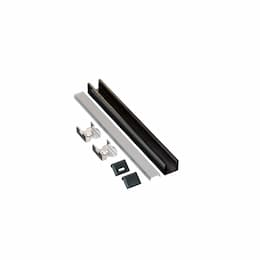 American Lighting 6.5-ft Universal Extrusion Bundle, Black