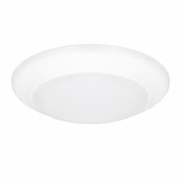 4-in 9W Quick Disc Surface Mount, 650 lm, 120V, 3000K, White