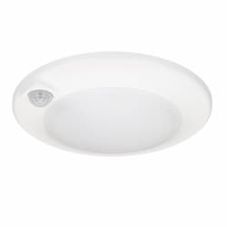 4-in 9W Quick Disc Surface Mount w/ Motion, 650 lm, 120V, 3000K, White