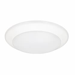 6-in 15W Quick Disc Surface Mount, 1050 lm, 120V, Selectable CCT, WHT