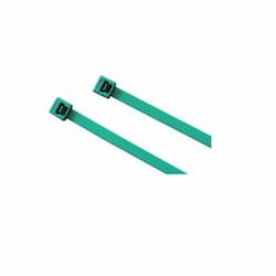 11-in Metal Detectable Cable Tie, 50 lb Tensile Strength, Teal