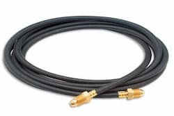 Single Line Welding Hoses, 1/4 in, 50 ft, Argon, Black