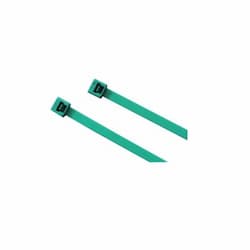 7.6-in Metal Detectable Cable Tie, 50 lb Tensile Strength, Teal