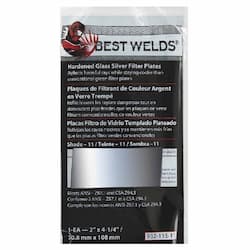 Best Welds Glass Silver Mirror Filter Plate