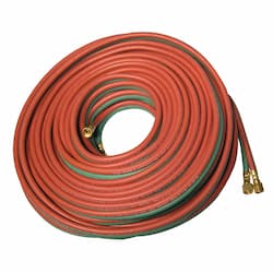 10 ft Red/Green Synthetic Rubber Twin Welding Hose