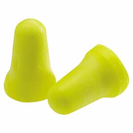 Yellow EZ Fit Uncorded Foam Earplugs