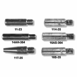 Tweco 0.0350 in Optional Heavy Duty Contact Tips