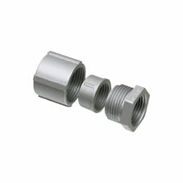 3-1/2-in 3-Piece Coupling, Zinc Die-Cast