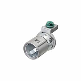3/8-in Snap2It Connector w/ Grounding Lug, .405 - .610
