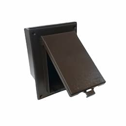 Low Profile InBox w/ Adapter for New Brick, Vertical, WH/WH