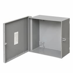 12-in x 12-in Heavy Duty Enclosure Box, Deep, Gray