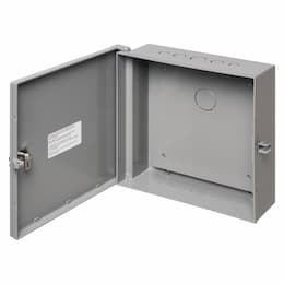 12-in x 12-in Heavy Duty Enclosure Box w/ Back Plate, Gray