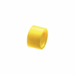 3-in Conduit Cap, Non-Metallic, EMT, Yellow