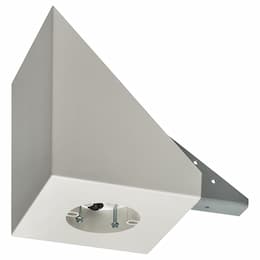 Fan & Fixture Mounting Box for New Construction w/ Bracket, Sloped